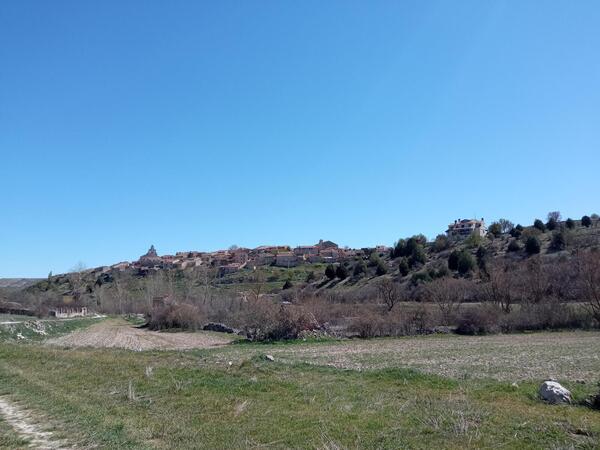 Maderuelo desde las huertas Maderuelo desde las huertas
